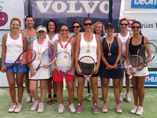 Desafío de Damas veteranas +35 en el Club de tenis Castellón