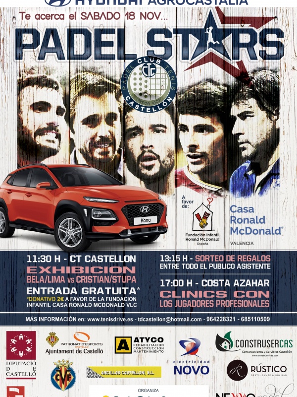PÁDEL STARS, EL MEJOR PÁDEL DEL MUNDO EN CASTELLÓN